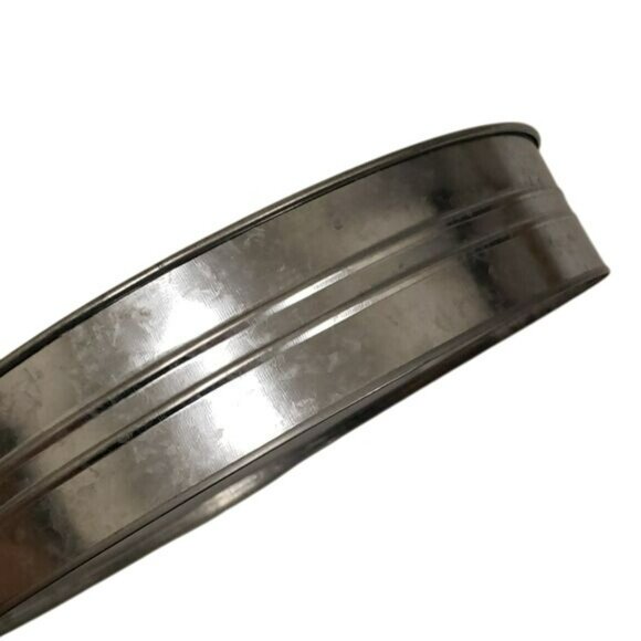 Open Road Brands Butcher Baker BBQ Maker Galvanized Tin Serving Trey NWOT - Picture 7 of 12